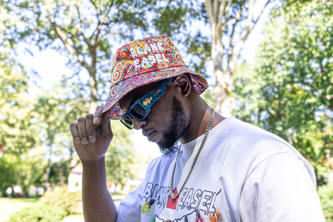 Blank Easel Bucket Hat “Paisley”