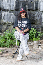 Load image into Gallery viewer, Blank Easel Black &amp; Red Embroidered Baseball Cap
