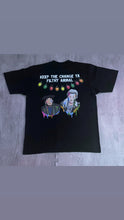 Load image into Gallery viewer, Black Blank Easel “Christmas at Kevin’s” Tee
