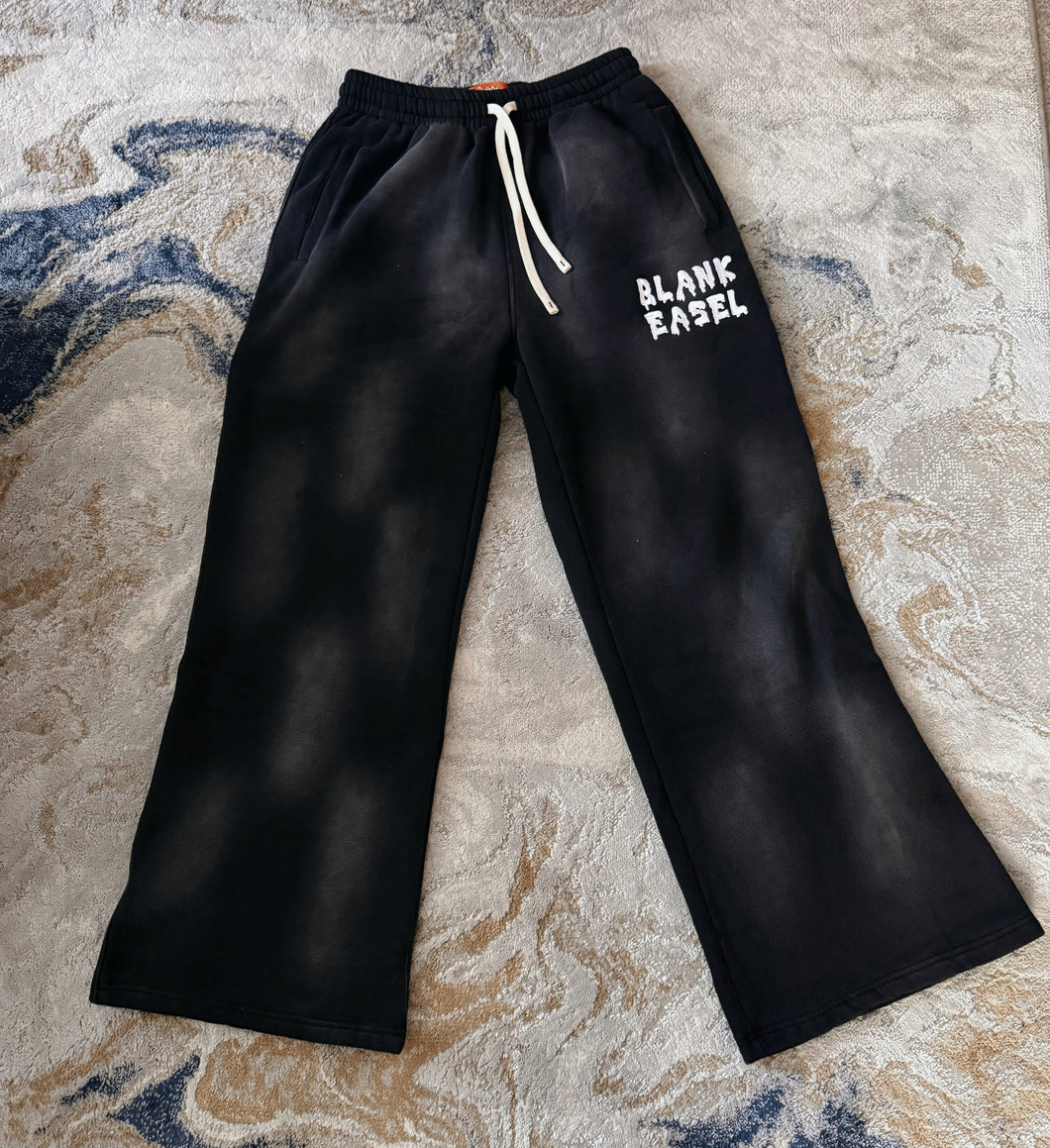 Blank Easel Flared ”Smoke” Sweat Pants