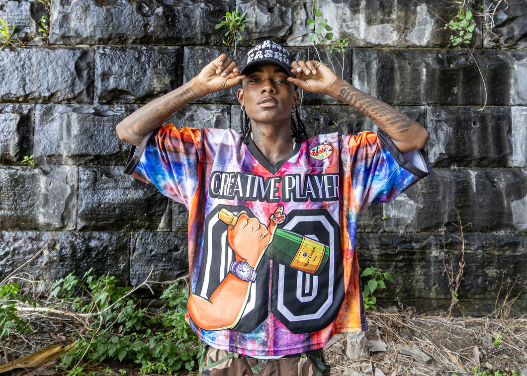 Blank Easel “Creative Player” Collection Embroidered Lacrosse Jersey