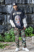 Load image into Gallery viewer, Blank Easel Art Heist Tee With Thermal Sleeves
