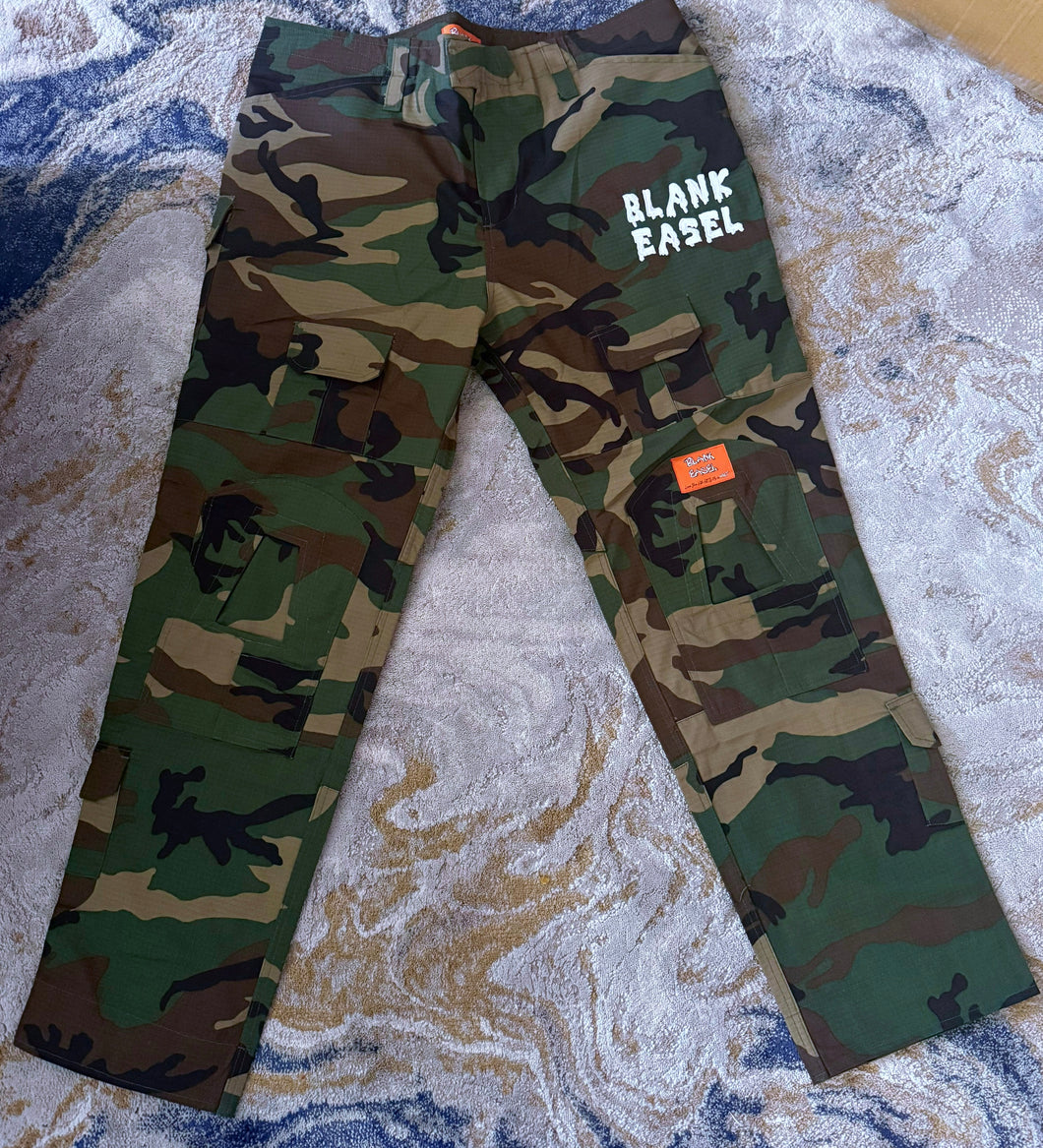 Blank Easel Army Cargo Pants