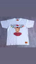 Load image into Gallery viewer, White Blank Easel “Christmas at Kevin’s” Tee
